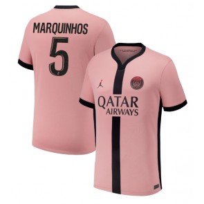 Paris Saint-Germain Marquinhos #5 Tredjetröja 2024-25 Kortärmad